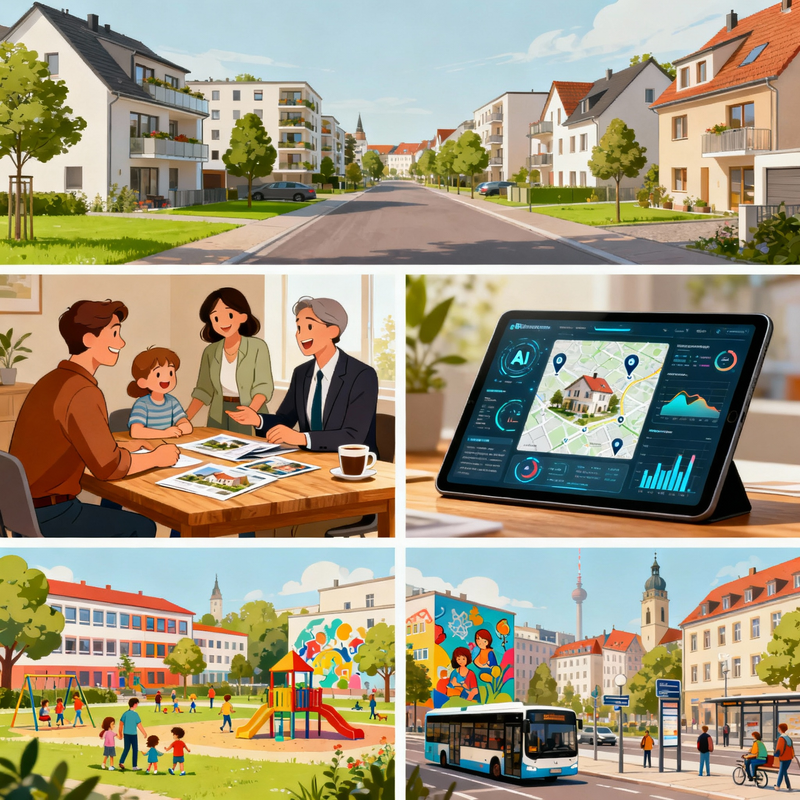 Immobilienrechner – Kaufen vs Mieten vergleichen, Cashflow berechnen und Standortanalyse